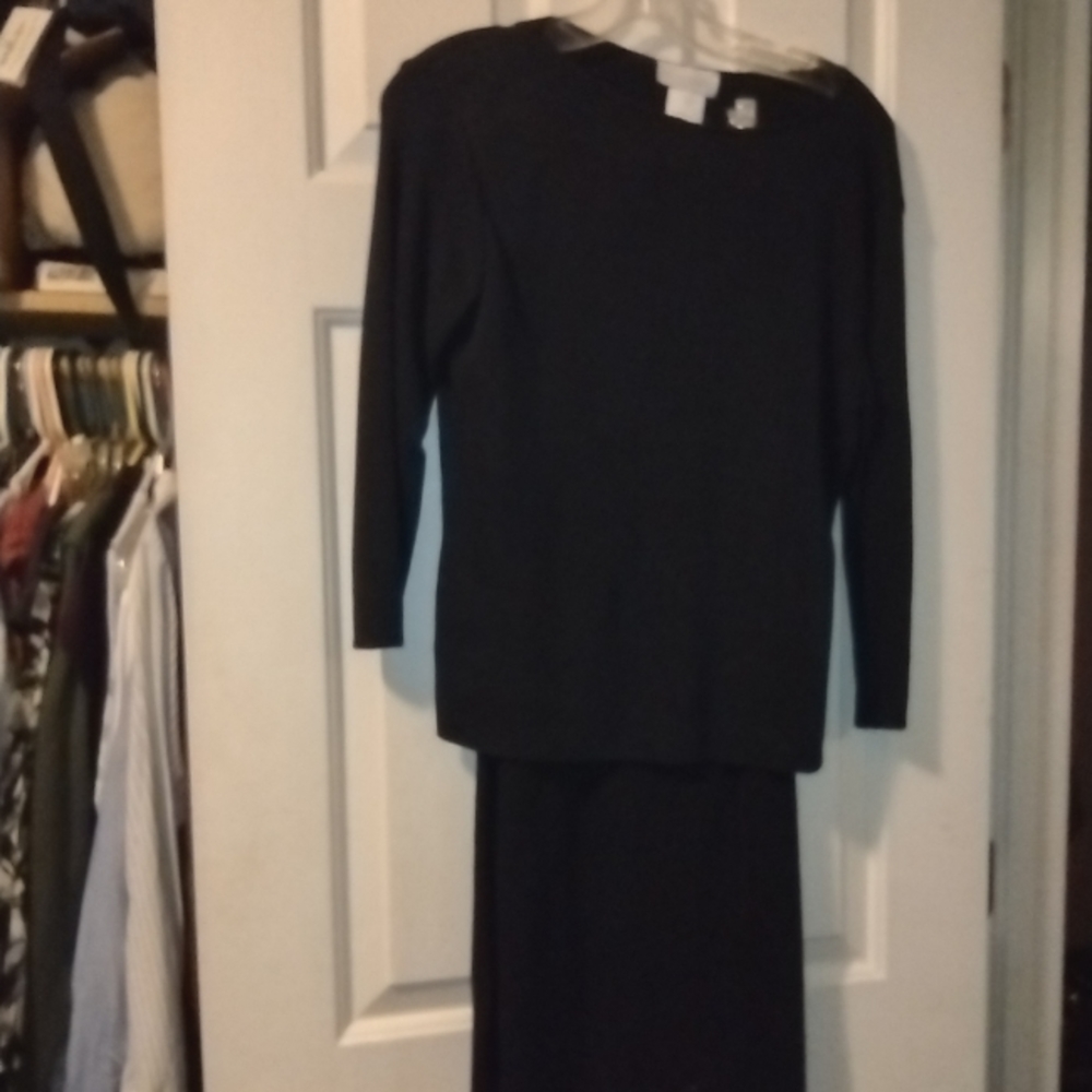 2Pc. Pierre Cardin Sweater Skirt Set